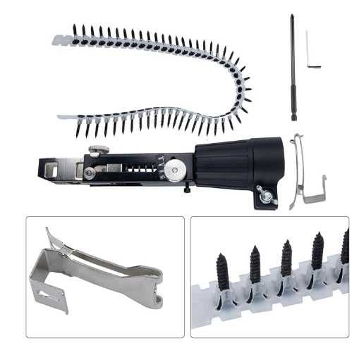 Adaptador Automático de Parafusos com Corrente Acessório Universal