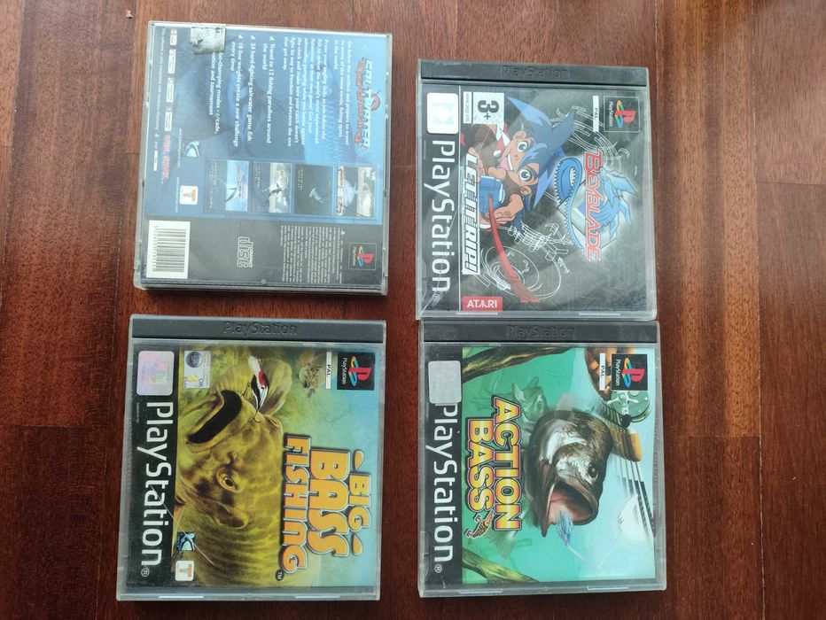 Ps one + 3 comandos + 4 jogos