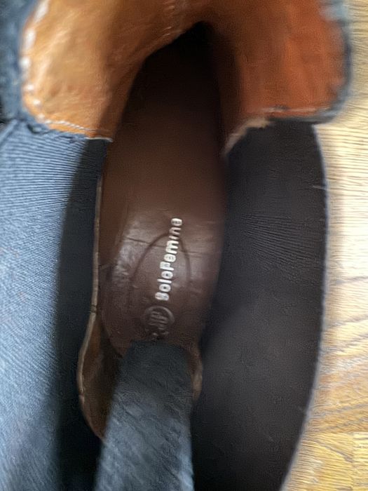 Skorzsne botki sztyblety solo femme 41