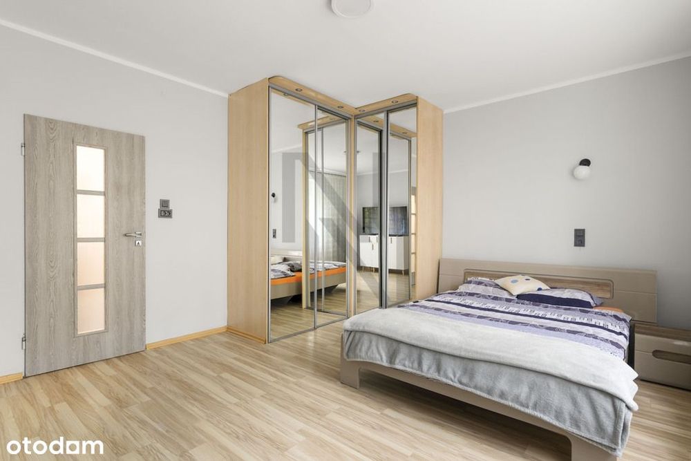 Rezerwacja/ 67m2 / 3 pokoje + 2 ogródki 150m2 /