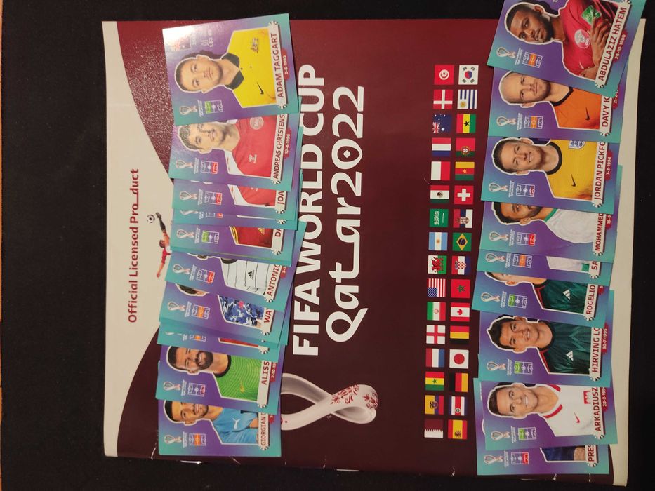 Vendo e Troco Cromos Mundial Qatar 2022 (Ver a descrição)