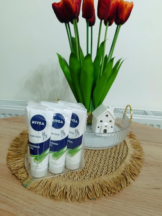 Krem do rąk Nivea soothing care 6 sztuk