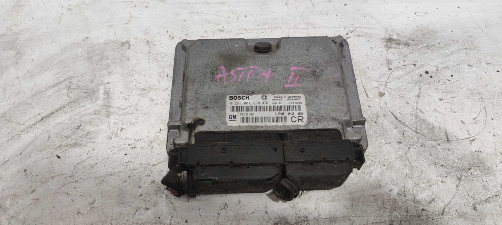 Opel Astra II G Zafira A 2.0 Komputer Sterownik Silnika