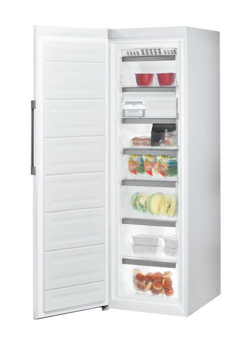 Congelador vertical Whirlpool: cor branca