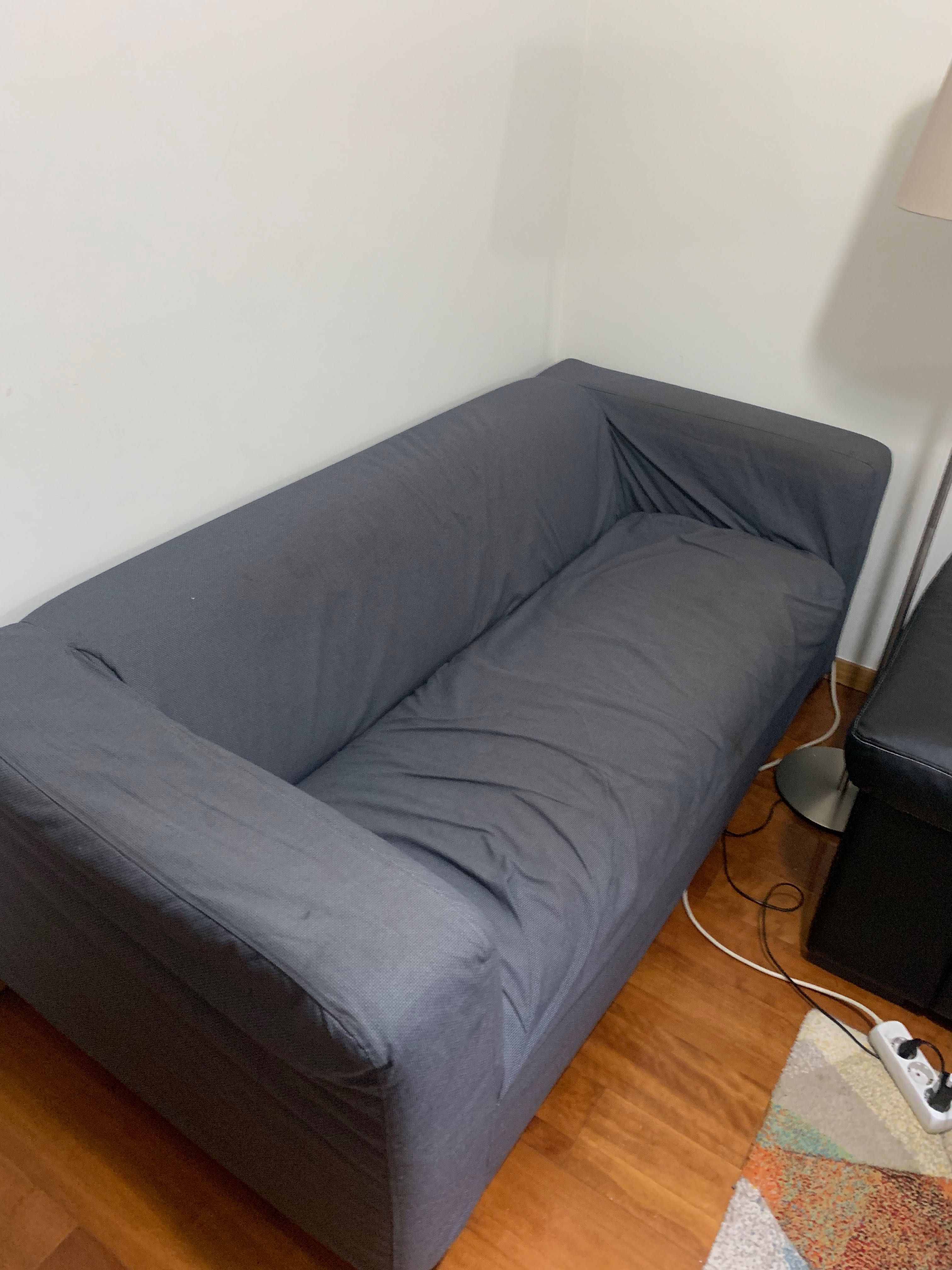 Sofá Ikea - KLIPPAN + 2 Capas Sofá Ramalde • OLX Portugal