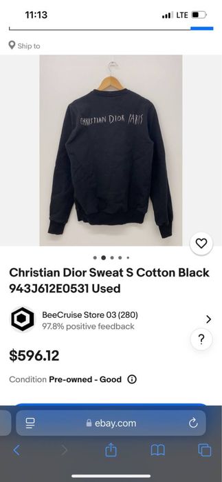 Christian Dior Sweater