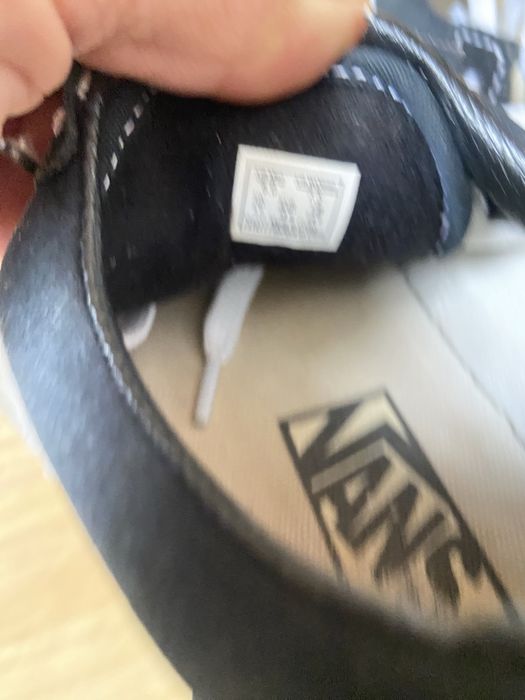 Оригинальные кеды Vans Old Skool Black/White (Размер 38