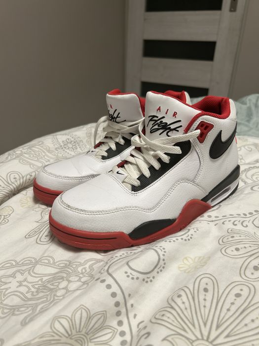 Nike Air Flight Legacy White Red Black 42.5 – Super Stan!