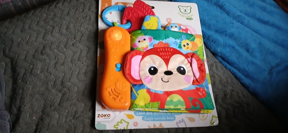 Brinquedo livro bebé 3 meses