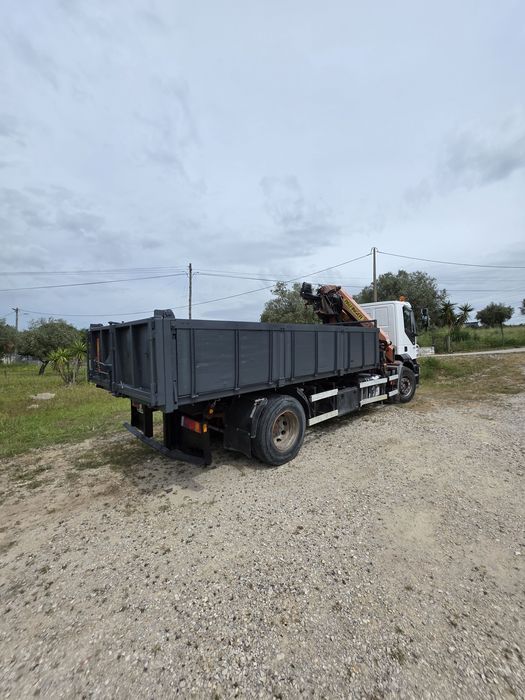 Iveco stralis basculante com grua 2006 196.000kms
