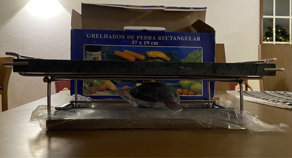 Grelhador de pedra