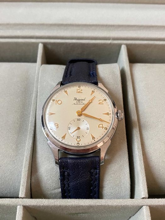 Zegarek naręczny Phigied Automatic srebrny
