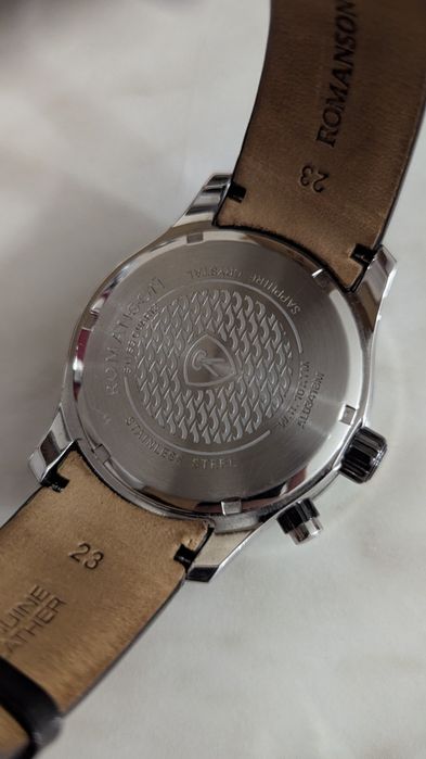 Часы Romanson GMT sapphire швейцарские, годинник swiss