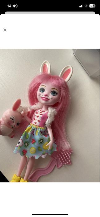 Лялька enchantimals (енчантімалс) кролик брі