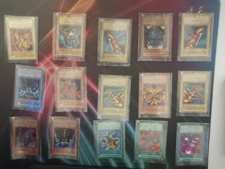 Yu-Gi-Oh cartas 1°ediçao