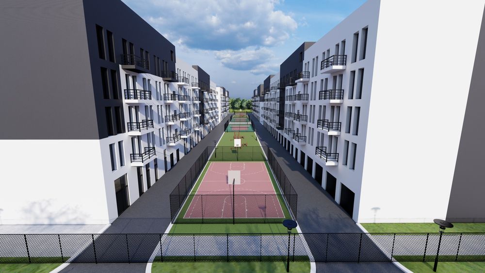 1 кім квартира з власною земельною ділянкою.М.Богородчани