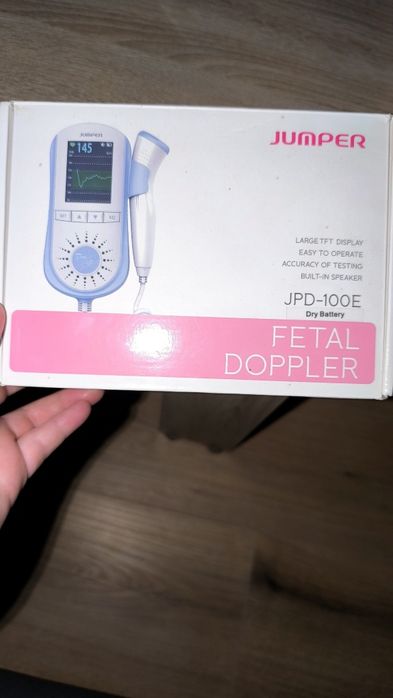 Detektor tętna płodu JUMPER JPD-100E2 + żel 
Detektor tętna płodu JUMPER JPD-100E2