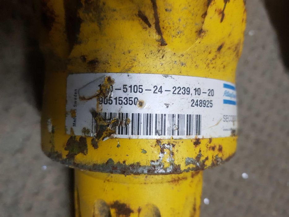 Młotek dolny wgłębny gryzer koronka Atlas copco secoroc nowy