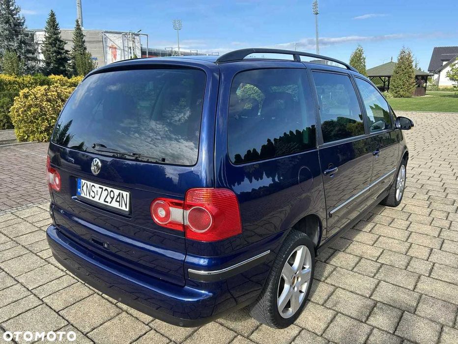 Samochód marki Volkswagena sharan
