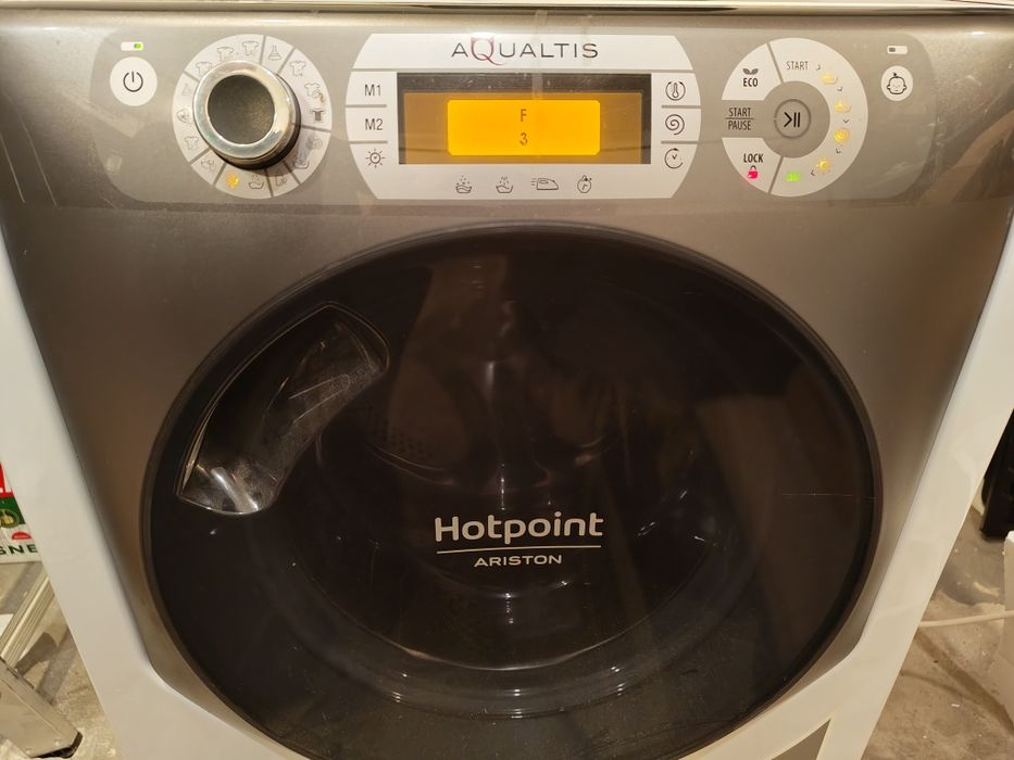 Pralko suszarka AQD1071D hotpoint ariston błąd F3