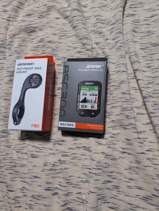 Komputer rowerowy IGPSPORT BSC300 + uchwyt M80