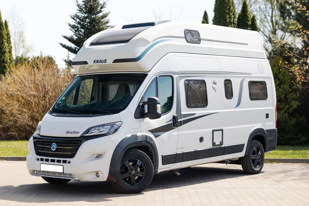 KNAUS BOXSTAR Liftime XL MAXI 4 osobowy KLIMA POST.  Klimatyzacja postojowa, 4 miejsca do spania, SAT TV, 3500KG/4200KG