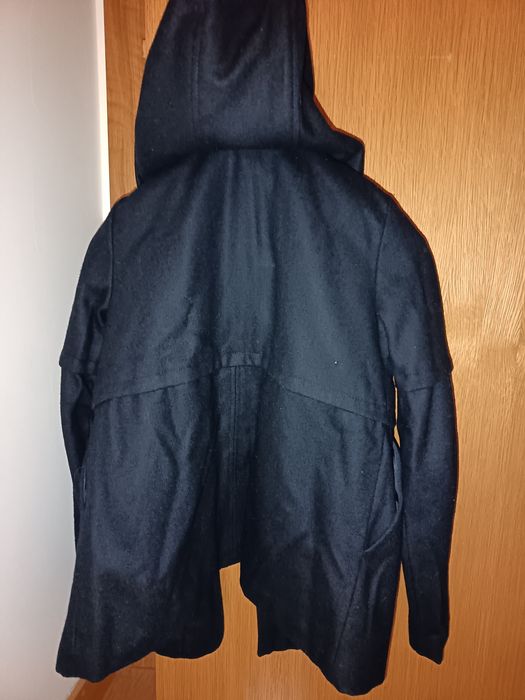 Casaco fazenda, azul escuro.