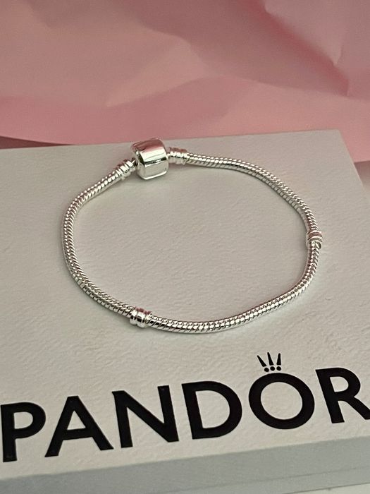 Srebrna bransoletka baza próba 925 silver glamour pod charmsy vintage