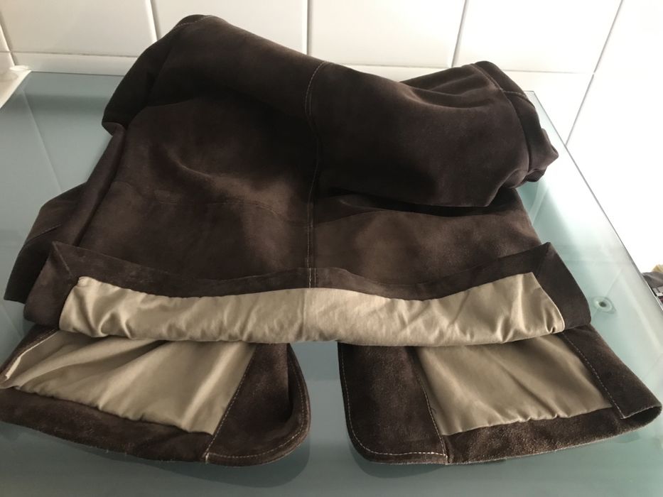 Casaco couro homem XL