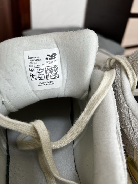 New Balance 9060 Beige Brown  43 розмір  нюбеленс