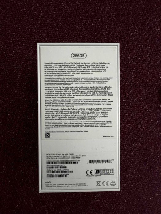 Phone XS gold 256 GB (bateria 82%)