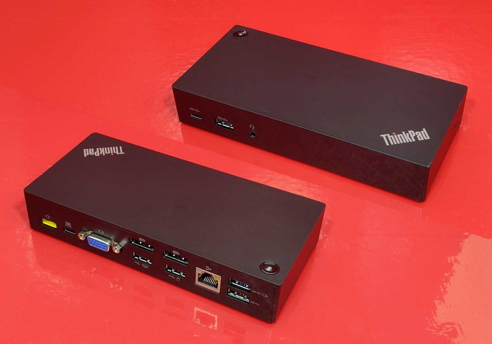 Док-станция Lenovo до UHD 4K 3840x2160 для любого ноутбука /ПК с USB-C