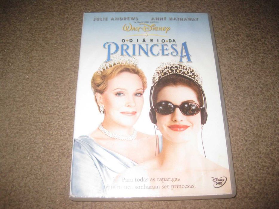 DVD "O Diário da Princesa" com Anne Hathaway