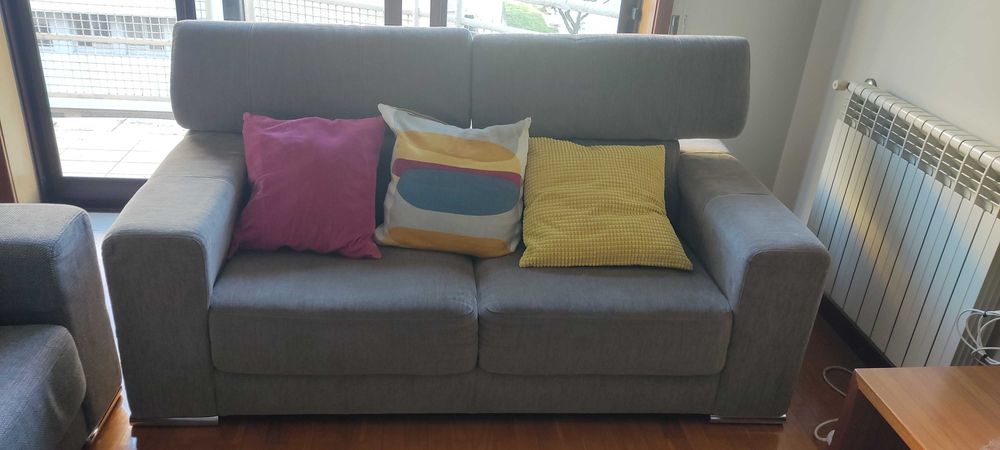 Sofá 2 lugares tecido