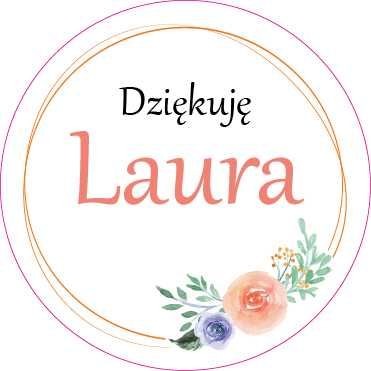 naklejki etykiety fi 47 Komunia Ślub Podziękowania