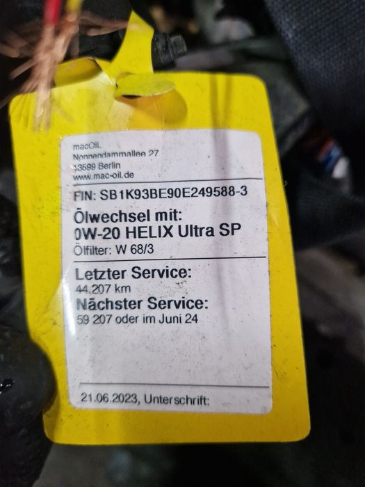 Silnik corolla e21 1,8 Hybryd kompletny