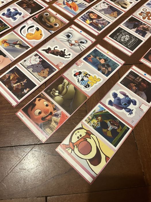 56 autocolantes da Disney edição