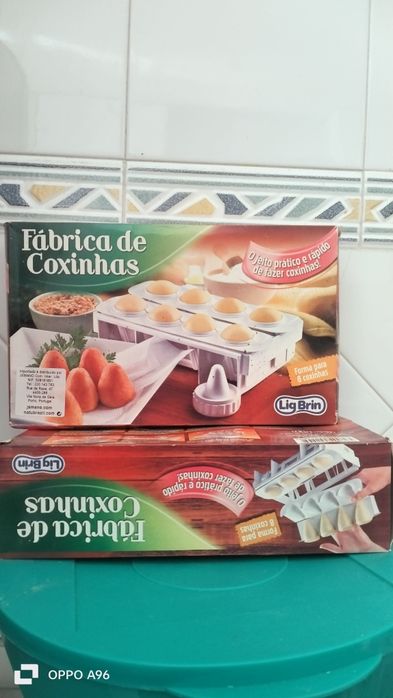 Forma de produção de coxinhas