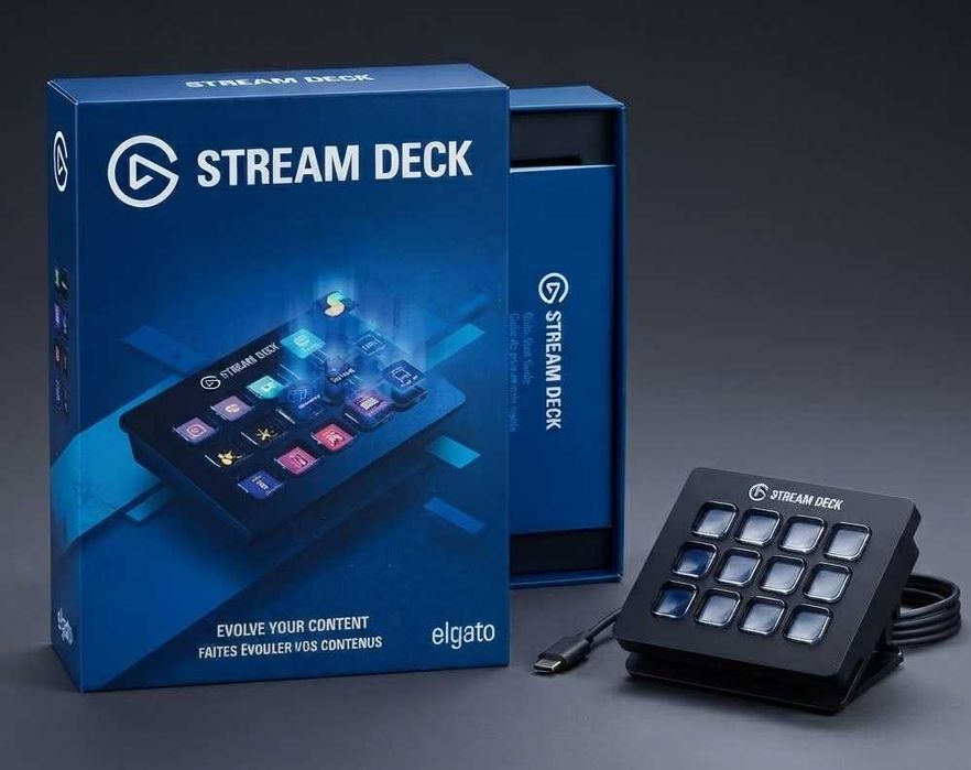 Stream Deck Elgato (15 Teclas] Sem uso - Como novo é com Emb. Orig.