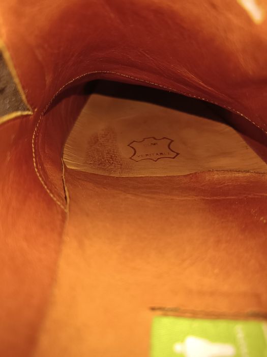 Sapatos Vintage Cohibas em Pele