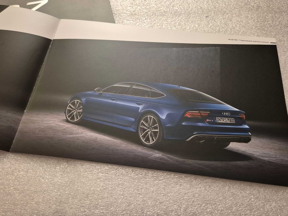 Prospekt Audi RS7 Sportback performance ! ! !