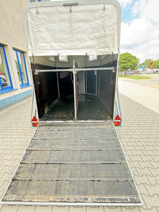 Przyczepa Do Przewozu 2 Koni Bydła Boeckmann Bukmanka Koniara Koniowóz