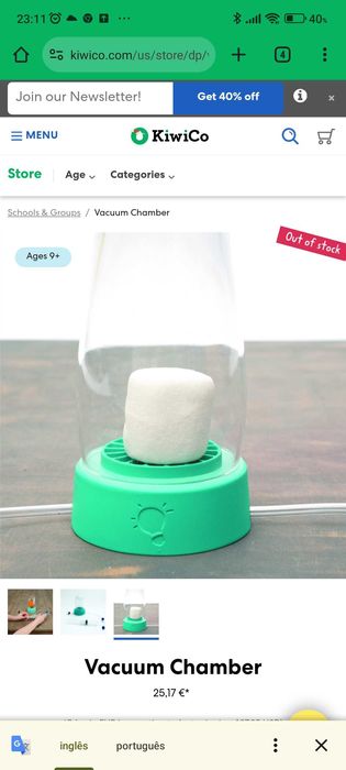 Vacuum Chamber Tinker Crate