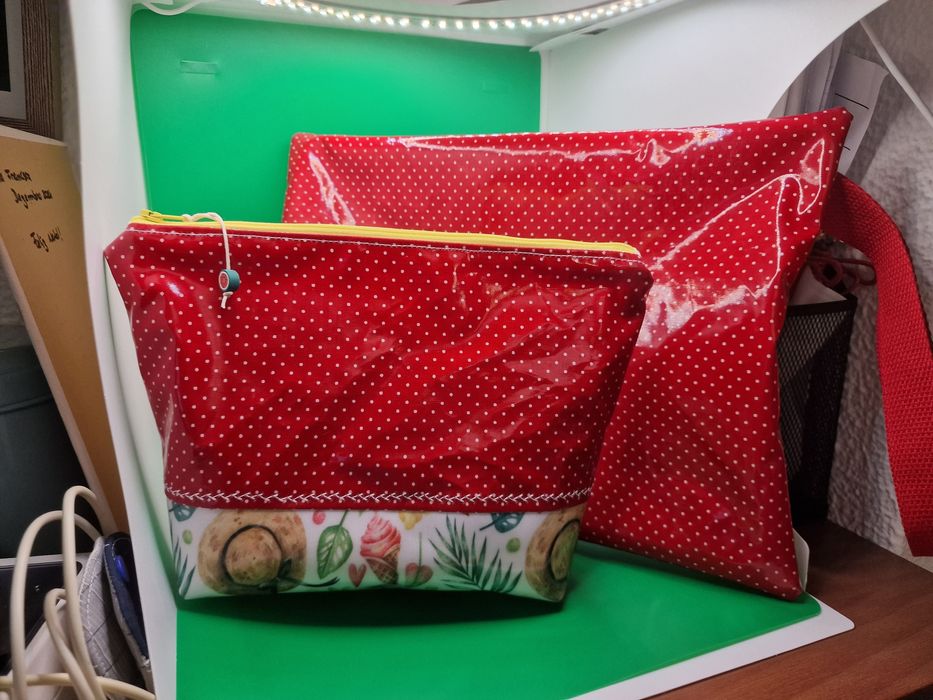 Coleção  de praia almofada e bolsa