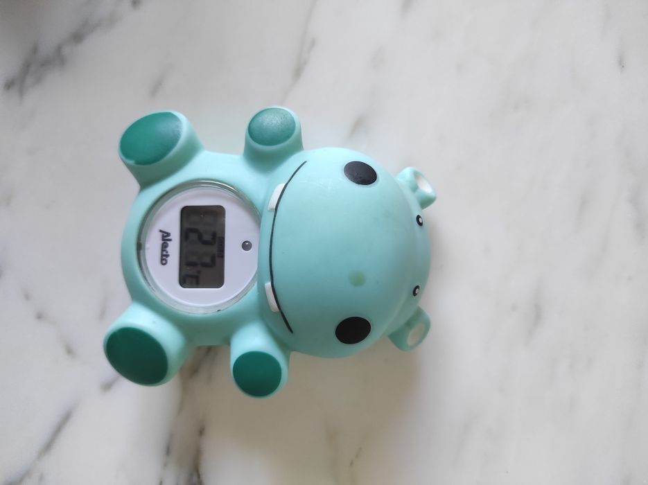 Дитячий термометр для ванни бегемотик