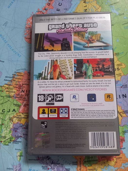 Gra Sony psp GTA vice city stories