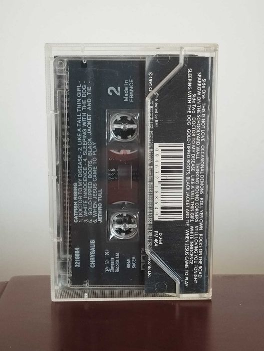 Jethro Tull "Catfish Rising" Cassete Audio
