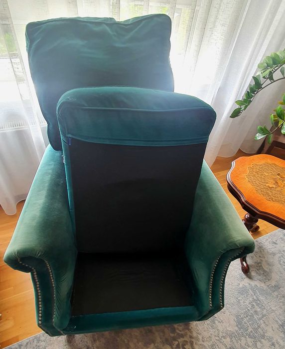 Fotel klasyczny Chesterfield