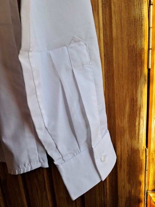 Новая белая мужская рубашка р.54