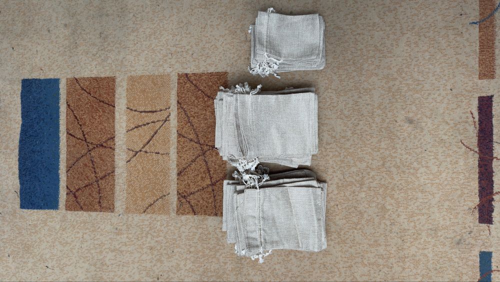 Sacos de juta 18x13 e 14x10